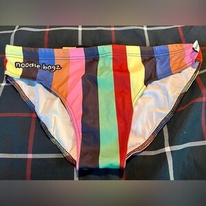 Noodlebagz “Ringmaster” Speedo style swim brief Size XL NWOT